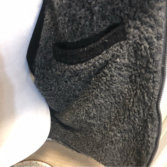 Peruvian link full zip alpaca wool coat size large - Picture 5 of 6